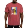 thumbnail image 1 of CafePress - Save Ukraine! America Supports Ukraine T Shirt - Mens Comfort Colors Shirt, 1 of 5