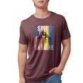 thumbnail image 1 of CafePress - Save Ukraine! America Supports Ukraine T Shirt - Mens Tri-blend T-Shirt, 1 of 1