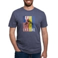 thumbnail image 1 of CafePress - Save Ukraine! America Supports Ukraine T Shirt - Mens Tri-blend T-Shirt, 1 of 4