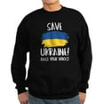 thumbnail image 1 of CafePress - Save Ukraine Raise Your Voices Sweatshirt (Dark) - Classic Crew Neck Sweatshirt, 1 of 4