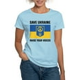 thumbnail image 1 of CafePress - Save Ukraine Raise Your Voices Women's Light T Shi - Women's Classic T-Shirt, 1 of 4