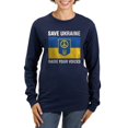 thumbnail image 1 of CafePress - Save Ukraine Raise Your Voices Women's Long Sleeve - Women's Long Sleeve Graphic Tee Casual Fit, 1 of 4