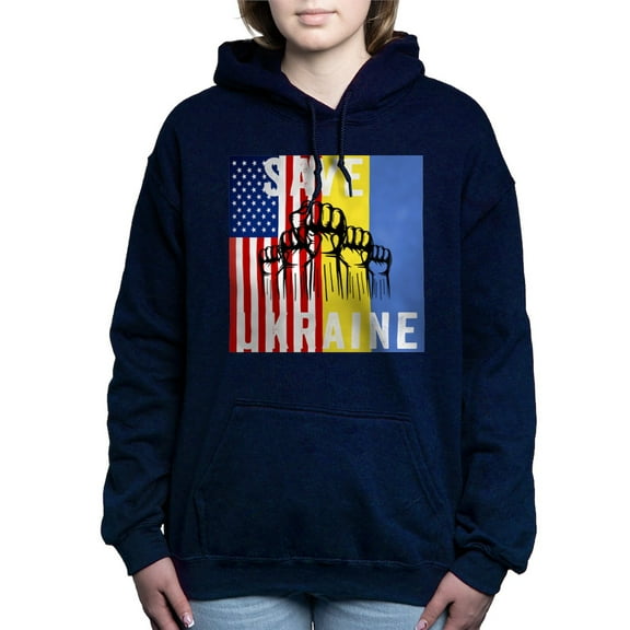 CafePress - Save Ukraine Stop War Sweatshirt - Pullover Hoodie, Classic & Comfortable Hooded Sweatshirt
