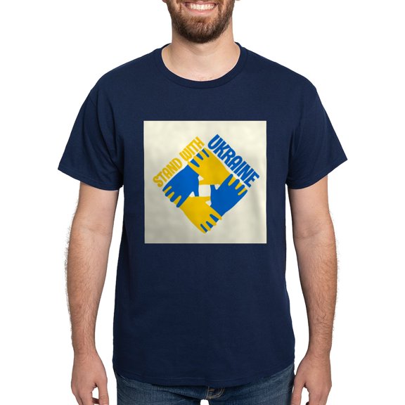 CafePress - Save Ukraine T Shirt - Men's Classic Graphic Cotton T-Shirt