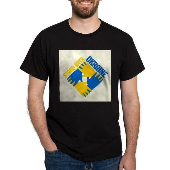 CafePress - Save Ukraine T Shirt - Men's Classic Graphic Cotton T-Shirt