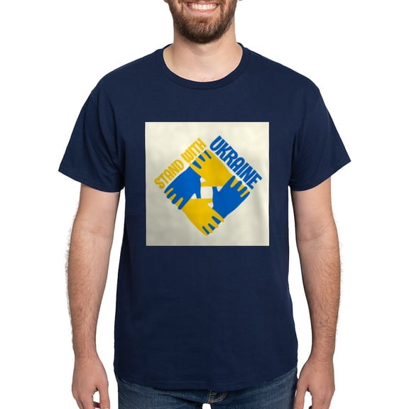CafePress - Save Ukraine T Shirt - Men's Classic Graphic Cotton T-Shirt