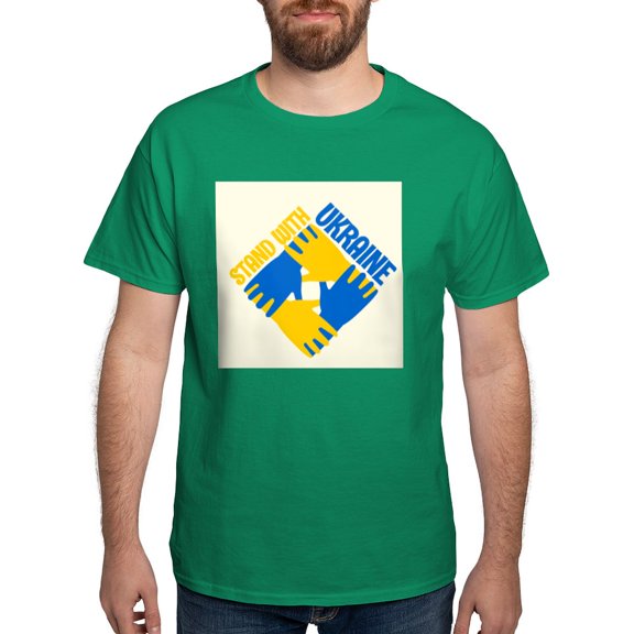 CafePress - Save Ukraine T Shirt - Men's Classic Graphic Cotton T-Shirt