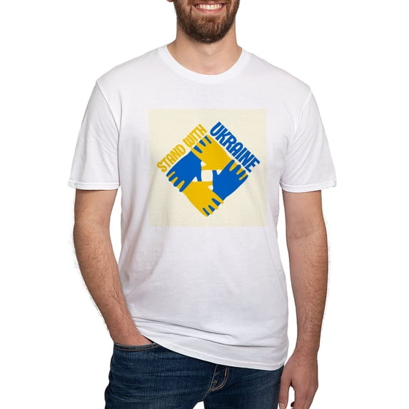 CafePress - Save Ukraine T Shirt - Fitted T-Shirt, Vintage Fit Soft Cotton Tee