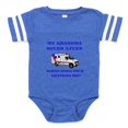 thumbnail image 1 of CafePress - Saveslivesambulancegrandma - Cute Infant Baby Football Bodysuit, 1 of 3