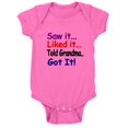 thumbnail image 1 of CafePress - Saw It, Liked It, Told Grandma, Got It! Baby Bodys - Cute Infant Bodysuit Baby Romper, 1 of 1