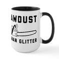 thumbnail image 1 of CafePress - Sawdust Is Man Glitter - 15 oz Ceramic Large White Novelty Mug, 1 of 4