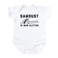 thumbnail image 1 of CafePress - Sawdust Is Man Glitter Baby Light Bodysuit - Baby Light Bodysuit, Size Newborn - 24 Months, 1 of 4