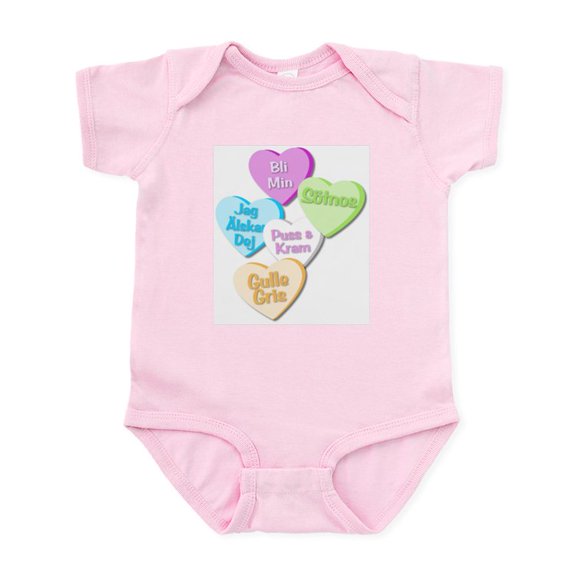 CafePress - Say I Love You In Swedish Infant Creeper - Baby Light Bodysuit, Size Newborn - 24 Months