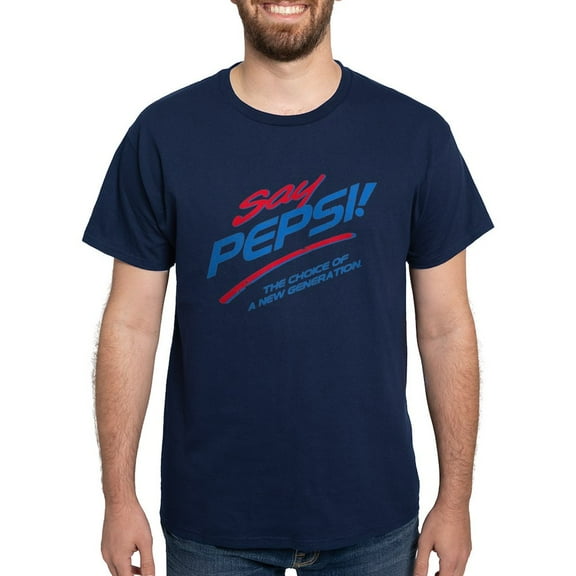 CafePress - Say Pepsi Men's Value T Shirt - Men's Classic Graphic Cotton T-Shirt