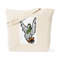 thumbnail image 1 of CafePress - Scared Pigeon Tote Bag - Unisex Canvas Tote Bag, Beige, 1-Piece, 1 of 7