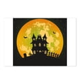 thumbnail image 1 of CafePress - Scary Haunted House With Full Moon - Postcards (Package of 8), 1 of 3