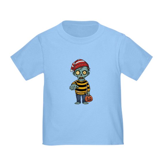 CafePress - Scary Zombie T Shirt Toddler T Shirt - Cute Toddler T-Shirt, 100% Cotton