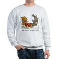 thumbnail image 1 of CafePress - Schmidt House Cartoon Christmas Sweatshirt - Crew Neck Sweatshirt, 1 of 4