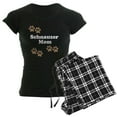 thumbnail image 1 of CafePress - Schnauzer Mom Pajamas - Women's Short Sleeve Print T-Shirt and Pants Dark Cotton Pajama Set, 1 of 7