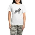 thumbnail image 1 of CafePress - Schnauzer Women's Light Pajamas - Women's Short Sleeve Print T-Shirt and Pants Light Cotton Pajama Set, 1 of 7