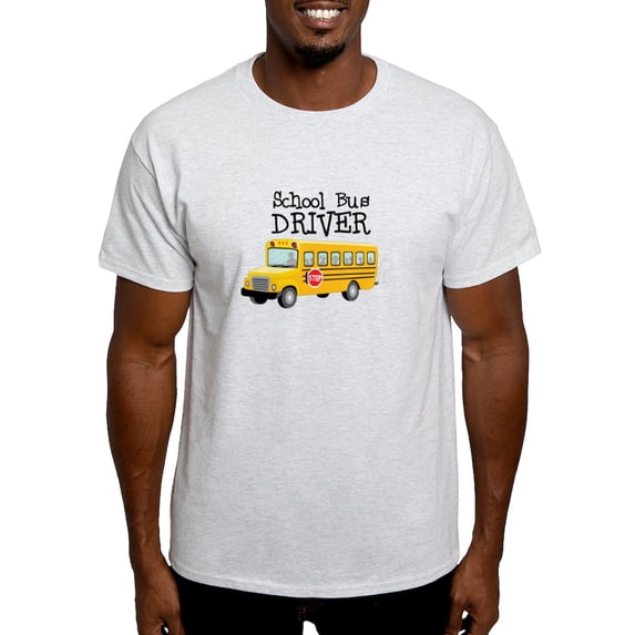 CafePress - School Bus Driver T Shirt - Men's Classic Graphic T-Shirt