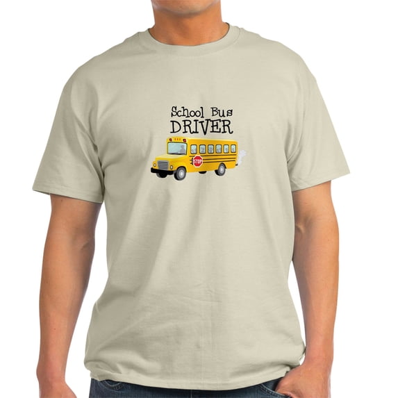 CafePress - School Bus Driver T Shirt - Men's Classic Graphic T-Shirt