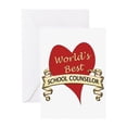 thumbnail image 1 of CafePress - School Counselor - Greeting Card, Blank Inside Matte, 1 of 3