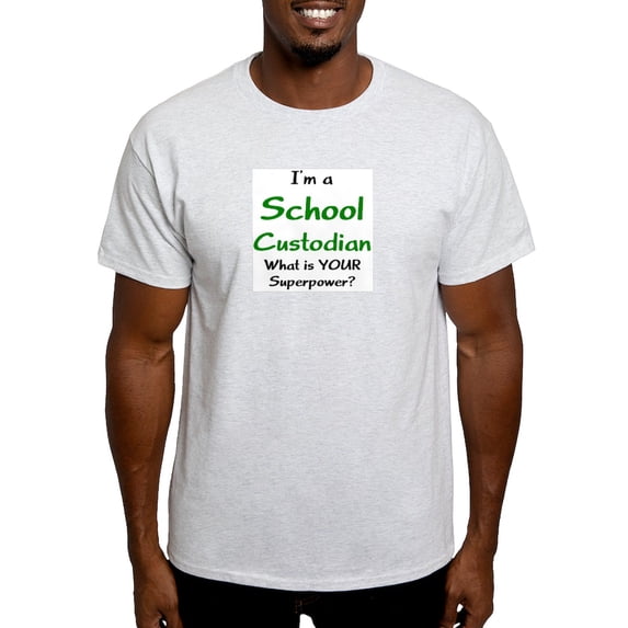 CafePress - School Custodian Light T Shirt - Light T-Shirt - CP