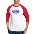thumbnail image 1 of CafePress - School Pride T Shirt – Wear Your Spirit! - Cotton Baseball Jersey, 3/4 Raglan Sleeve Shirt, 1 of 4
