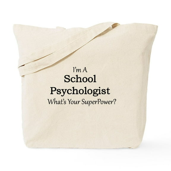 CafePress - School Psychologist Tote Bag - Unisex Canvas Tote Bag, Beige, 1-Piece