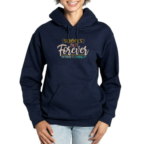 CafePress - School's Out Forever, Retired Teacher L Sweatshirt - Pullover Hoodie, Classic & Comfortable Hooded Sweatshirt