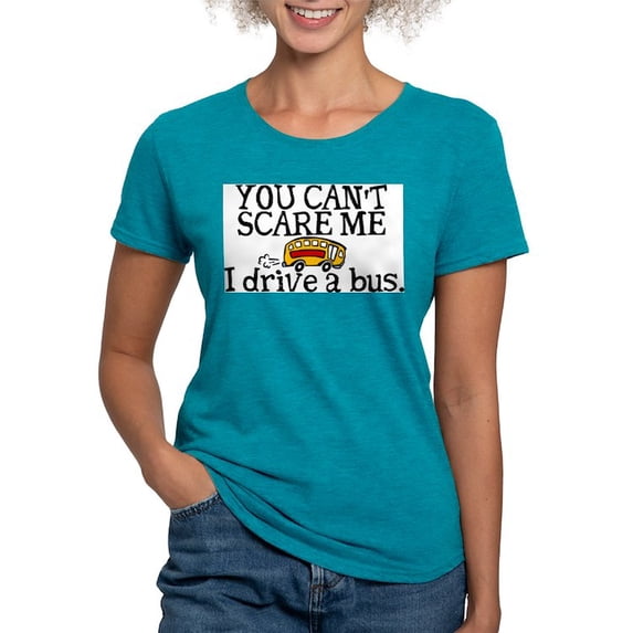 CafePress - Schoolbus Women's Deluxe T Shirt - Womens Tri-blend T-Shirt