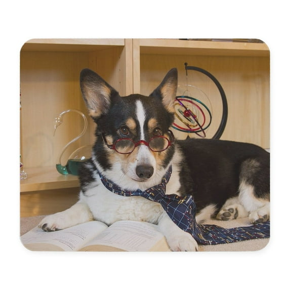 CafePress - Science Dog Mousepad - Non-slip Rubber Mousepad, Gaming Mouse Pad