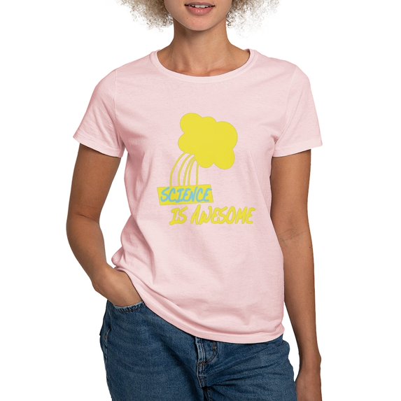 CafePress - Science Is Awesome 2 T Shirt - Women's Classic T-Shirt