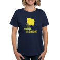 thumbnail image 1 of CafePress - Science Is Awesome 2 T Shirt - Women's Traditional Fit Dark T-Shirt, 1 of 4