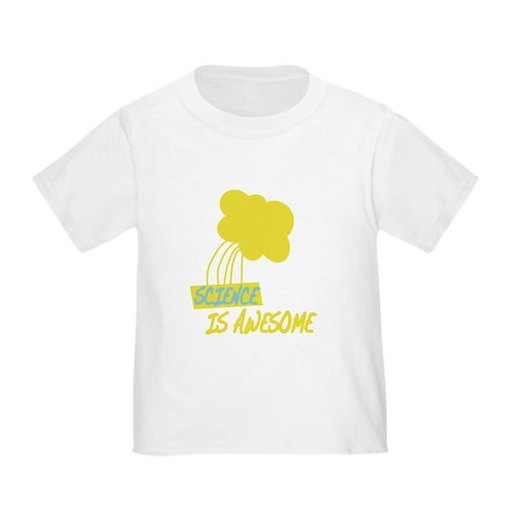 CafePress - Science Is Awesome 2 Toddler T Shirt - Cute Toddler T-Shirt, 100% Cotton