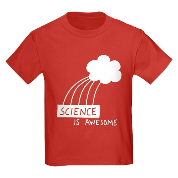 CafePress - Science Is Awesome Kids Dark T Shirt - Dark T-Shirt Kids XS-XL