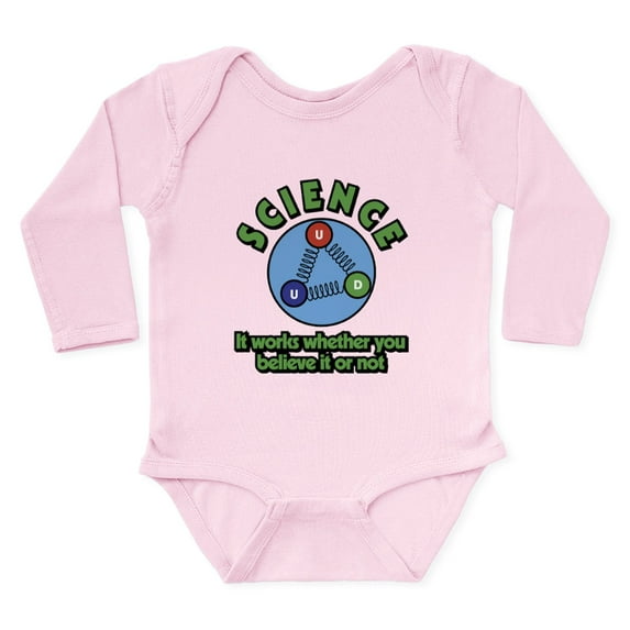 CafePress - Science It Works Wheth Long Sleeve Infant Bodysuit - Long Sleeve Cotton Baby Bodysuit
