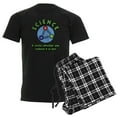 thumbnail image 1 of CafePress - Science It Works Whether You B Men's Dark Pajamas - Men's Dark Loose Fit Cotton Pajama Set, 1 of 7