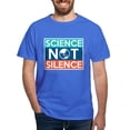 thumbnail image 1 of CafePress - Science Not Silence Dark T Shirt - Men's Classic Graphic Cotton T-Shirt, 1 of 4