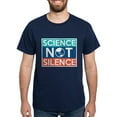 thumbnail image 1 of CafePress - Science Not Silence Dark T Shirt - Men's Classic Graphic Cotton T-Shirt, 1 of 4
