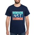 thumbnail image 1 of CafePress - Science Not Silence Dark T Shirt - Men's Classic Graphic Cotton T-Shirt, 1 of 4