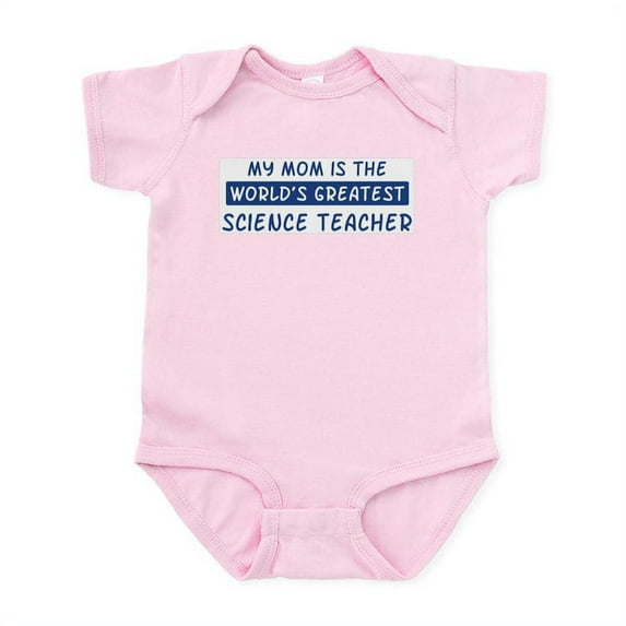CafePress - Science Teacher Mom Infant Bodysuit - Baby Light Bodysuit, Size Newborn - 24 Months