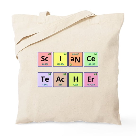 CafePress - Science Teacher Tote Bag - Unisex Canvas Tote Bag, Beige, 1-Piece