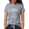 thumbnail image 1 of CafePress - Sciencecarebelieve1b T Shirt - Womens Tri-blend T-Shirt, 1 of 1