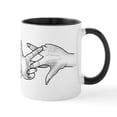 thumbnail image 1 of CafePress - Scissafingas Logo Mug - 11 oz Ceramic Mug - Novelty Coffee Tea Cup, 1 of 6
