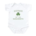 thumbnail image 1 of CafePress - Scituate MA Infant Bodysuit - Baby Light Bodysuit, Size Newborn - 24 Months, 1 of 4
