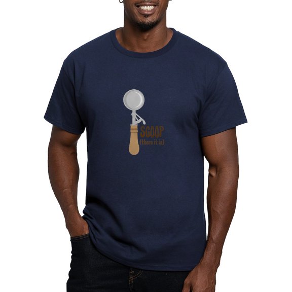 CafePress - Scoop There It Is Men's Classic T Shirt - Men's Fitted T-Shirt