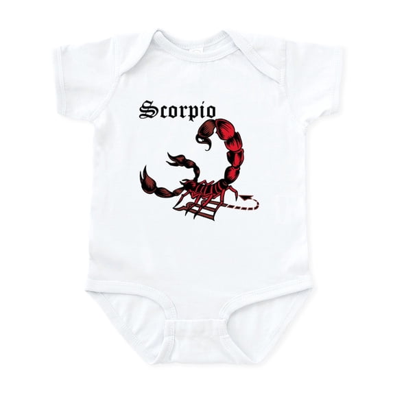 CafePress - Scorpio Infant Bodysuit - Baby Light Bodysuit, Size Newborn - 24 Months
