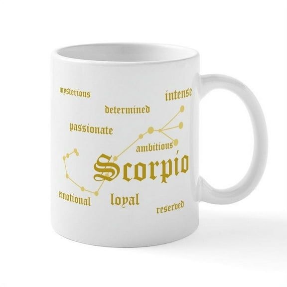 CafePress - Scorpio Mug - 11 oz Ceramic Mug - Novelty Coffee Tea Cup